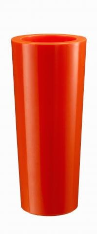 Pflanzkübel orange hoch aus hochwertigem Kunststoff hergestellt