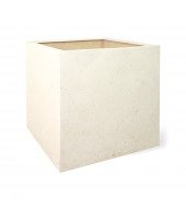 Pflanzkübel creme SQUAREübel Polystone